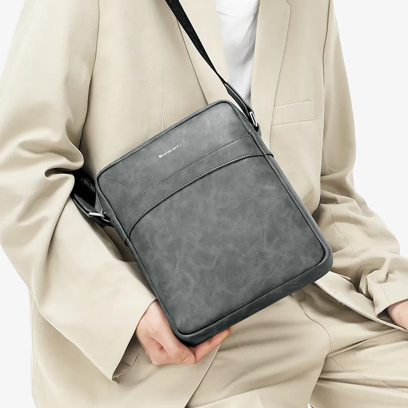 MashaLanti Synthetic Leather Shoulder Bag Crossbody Bag Men's-7