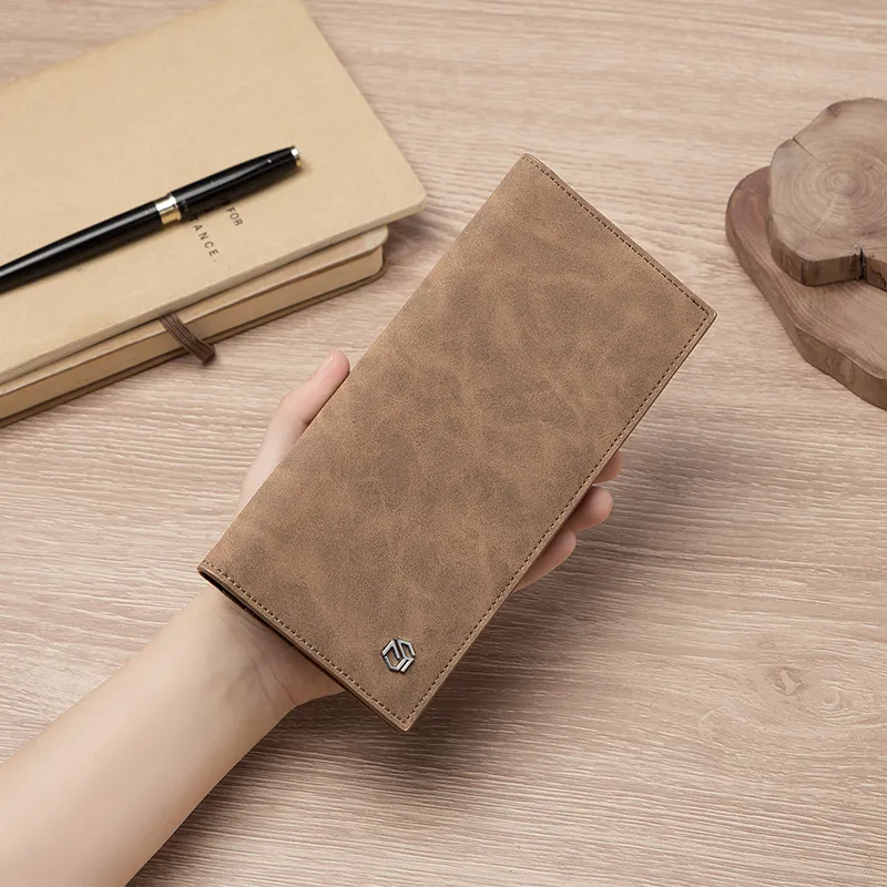 MashaLanti Microfiber Synthetic Leather Card Holder Wallet Regular Men's Coffee-20