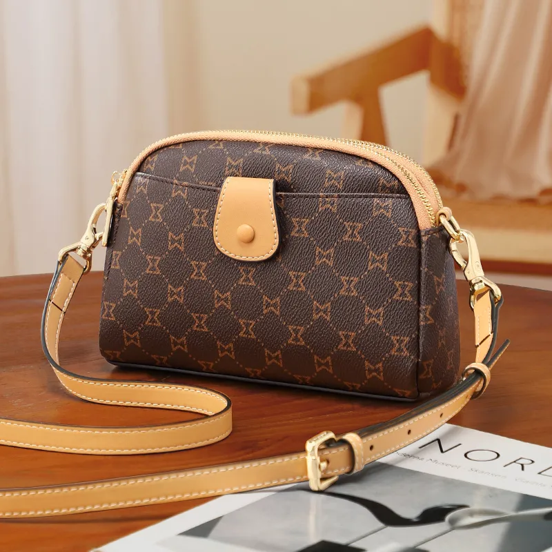 MashaLanti PVC Synthetic Leather Mom Bag Crossbody Bag Shoulder Bag Women's Burgundy-21