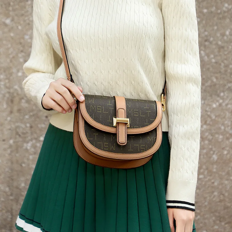 MashaLanti PVC Synthetic Leather Shopping Mom Bag Shoulder Bag Crossbody Bag Regular Women's Coffee-8