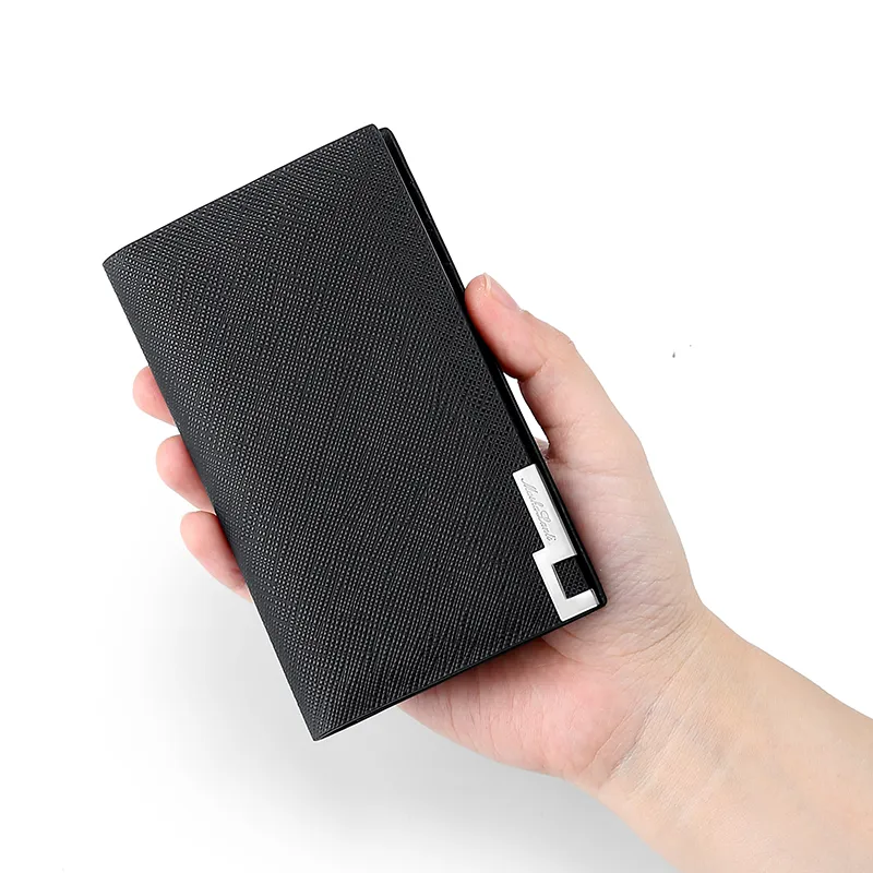 MashaLanti Cow Split Leather Synthetic Leather Coin Purse Wallets Card Holders Men's-3