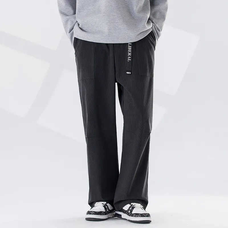 T liberal Casual Pants Unisex-2