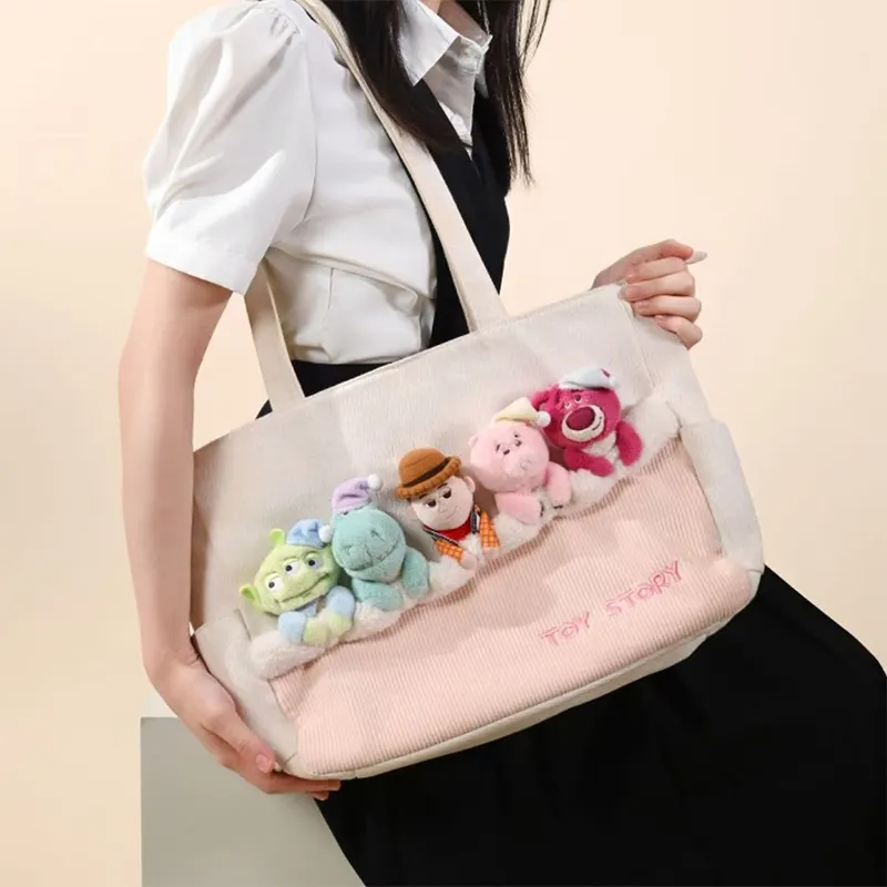 POTDEMIEL Disney/Disney, Collaboration Zootopia Toy Story Collection Polyester Shoulder Bag Women's Multicolor-9