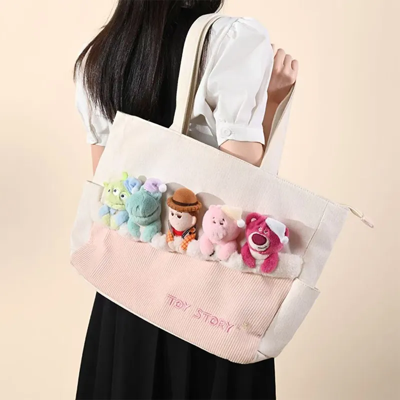 POTDEMIEL Disney/Disney, Collaboration Zootopia Toy Story Collection Polyester Shoulder Bag Women's Multicolor-7