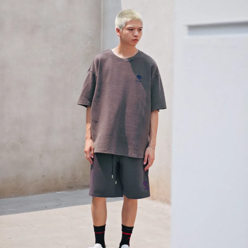 FLOAT Casual Shorts Unisex Dark Gray-2
