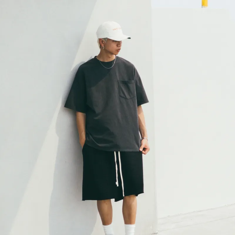 FLOAT Casual Shorts Unisex Black-2