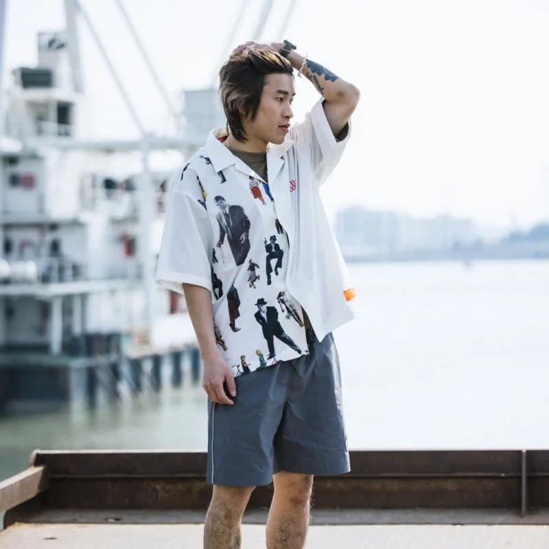 FLOAT Shirt Unisex Frosty White-3