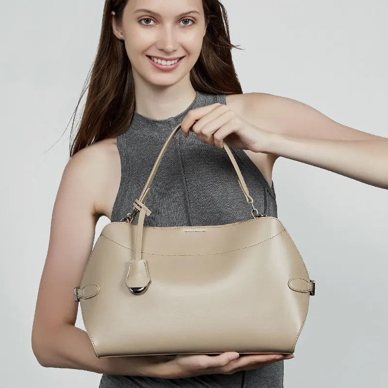 VANDEE Cow Leather Shoulder Bag, Crossbody Bag, Handbag Women's Multicolor-1