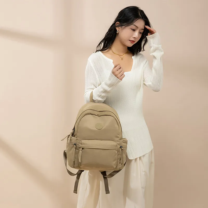 VANDEE Nylon Backpack Unisex Multicolor-14