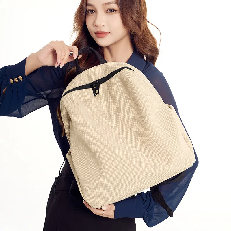 VANDEE Mesh Fabric Backpack Unisex Multicolor-4
