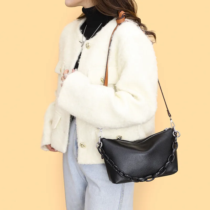 VANDEE Top Grain Cow Leather Crossbody Bag-1