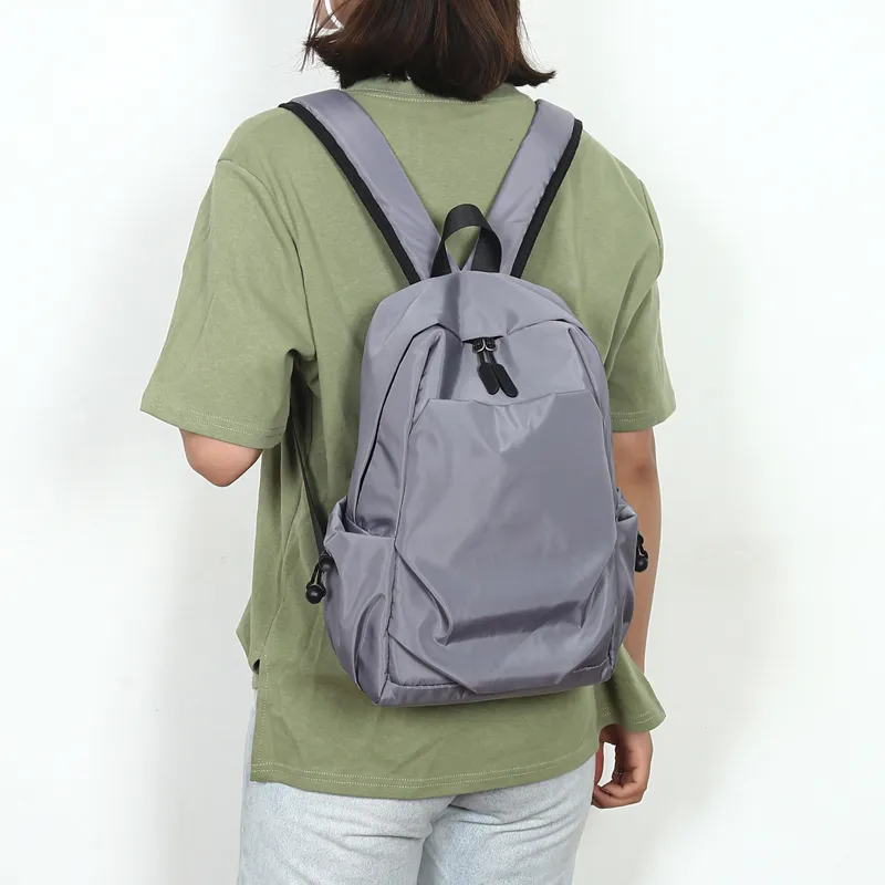 VANDEE Oxford Backpack Mini Unisex Black/Gray-11