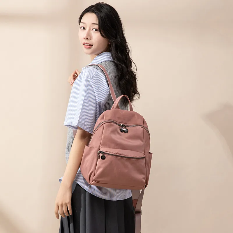VANDEE Nylon Backpack Regular Women's Multicolor-12
