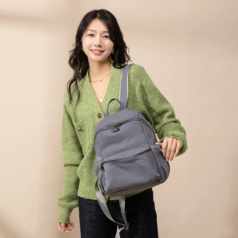 VANDEE Nylon Backpack Regular Women's Multicolor-7