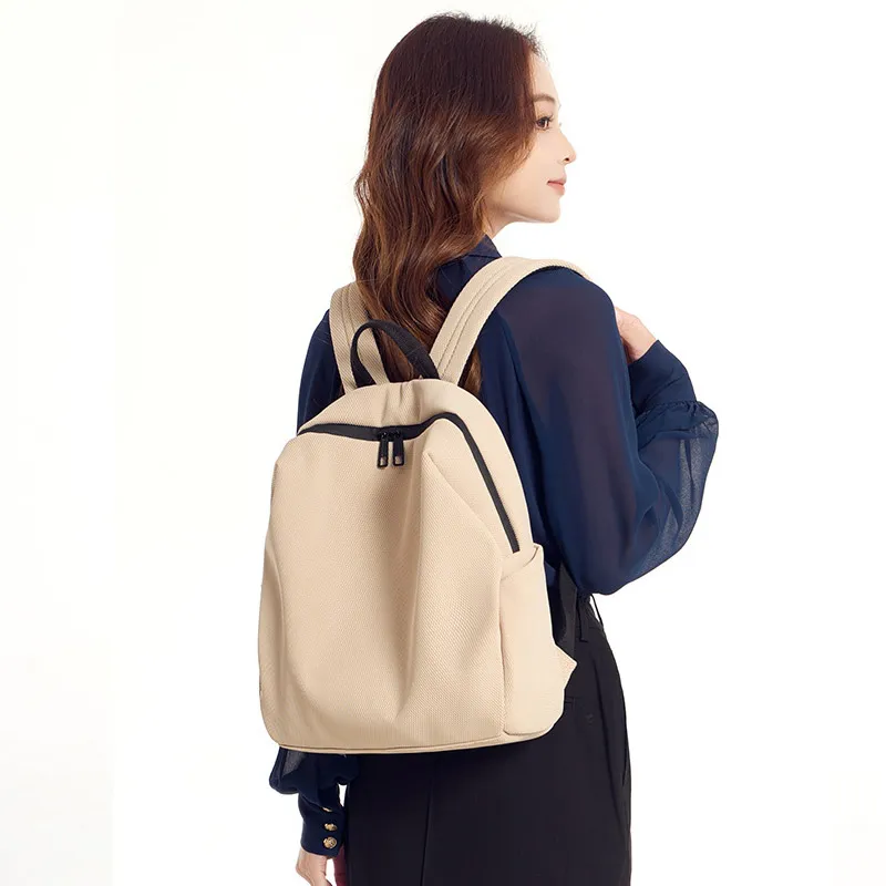 VANDEE Mesh Fabric Backpack Unisex Multicolor-2