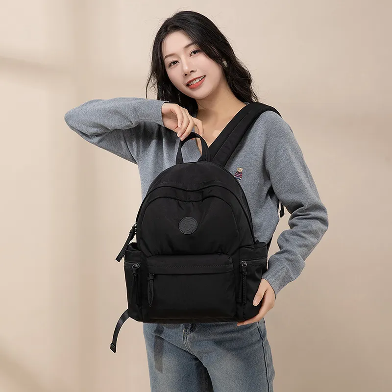 VANDEE Nylon Backpack Unisex Multicolor-19