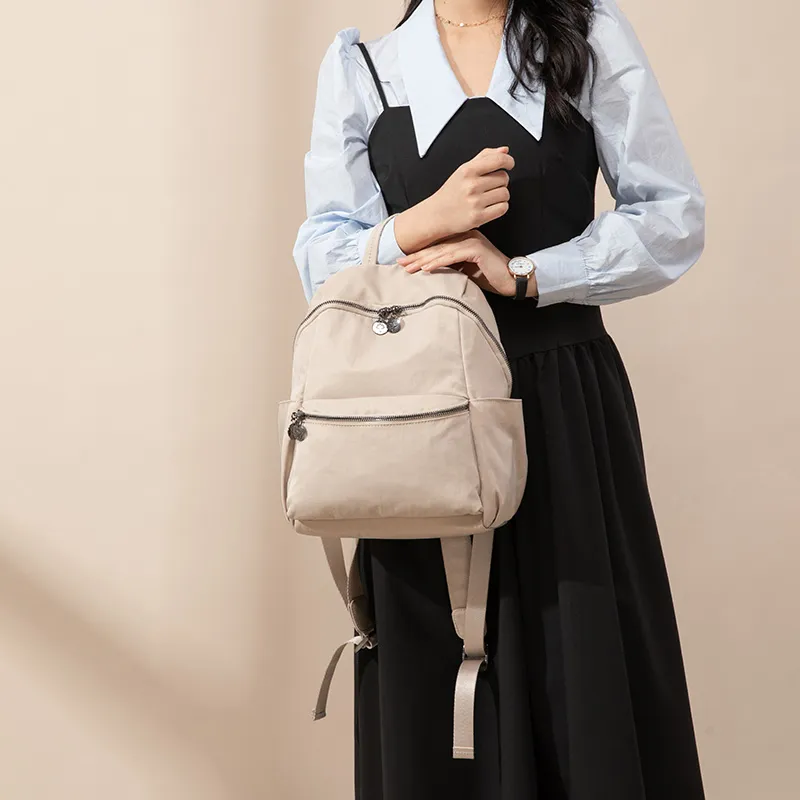 VANDEE Nylon Backpack Regular Women's Multicolor-19