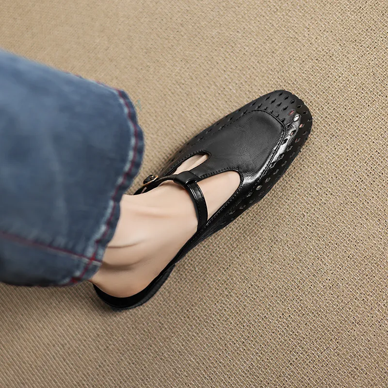 VANDEELEN Rubber Sole Closed Toe Slippers Women's-3