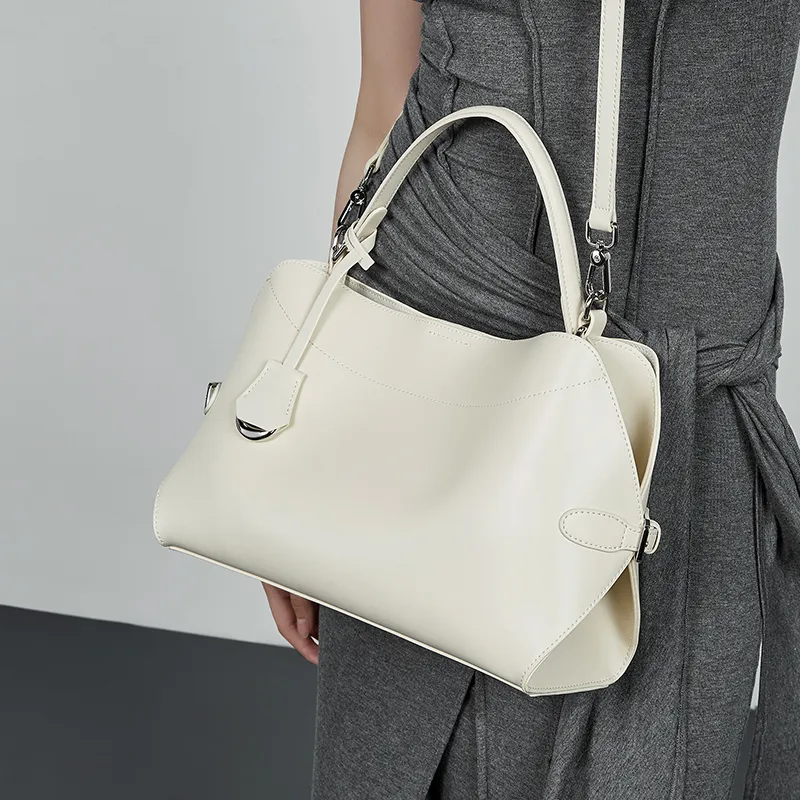 VANDEE Cow Leather Shoulder Bag, Crossbody Bag, Handbag Women's Multicolor-9