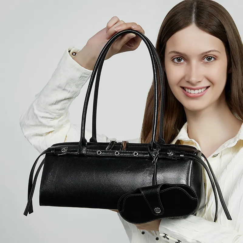 VANDEE Cow Leather Shoulder Bag Women's Multicolor-12