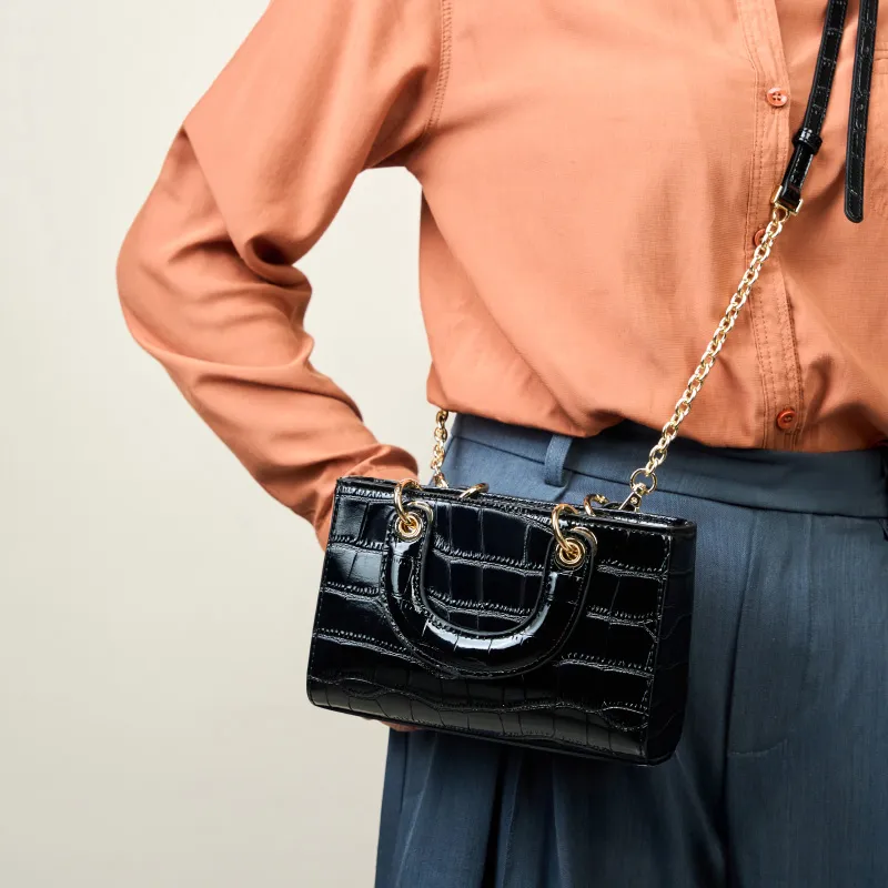 VANDEE Cow Leather One Shoulder Handbag Regular Women's Multicolor-9