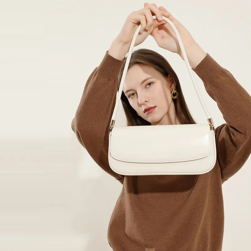 VANDEE Cow Leather Underarm Shoulder Bag Women's Multicolor-10