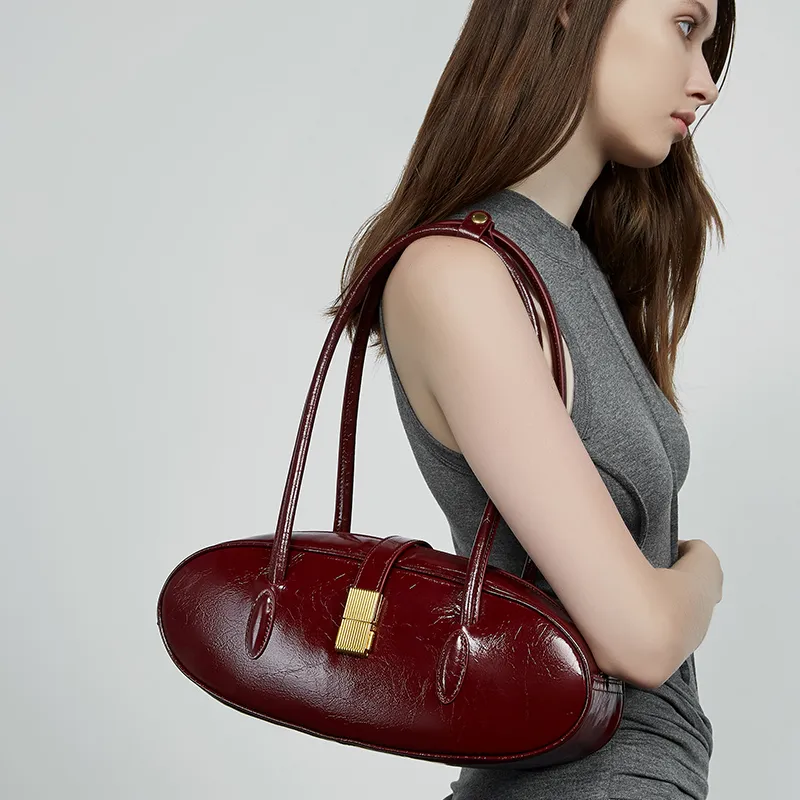 VANDEE Cow Leather Baguette Bag Shoulder Bag Women's Multicolor-10