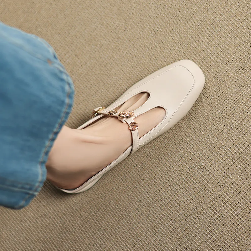 VANDEELEN Rubber Sole Abrasion Resistant Closed Toe Slippers Women's-9