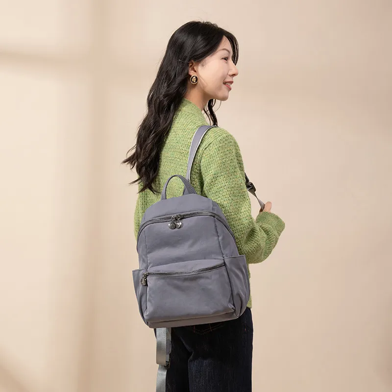 VANDEE Nylon Backpack Regular Women's Multicolor-9
