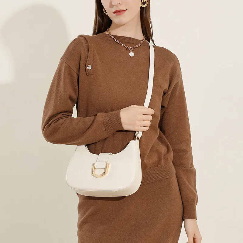 VANDEE Cow Leather Shoulder Bag Women's Multicolor-4