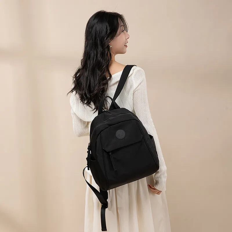 VANDEE Oxford Backpack Regular Women's Multicolor-10