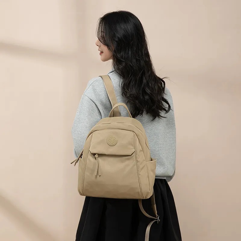 VANDEE Oxford Backpack Regular Women's Multicolor-12