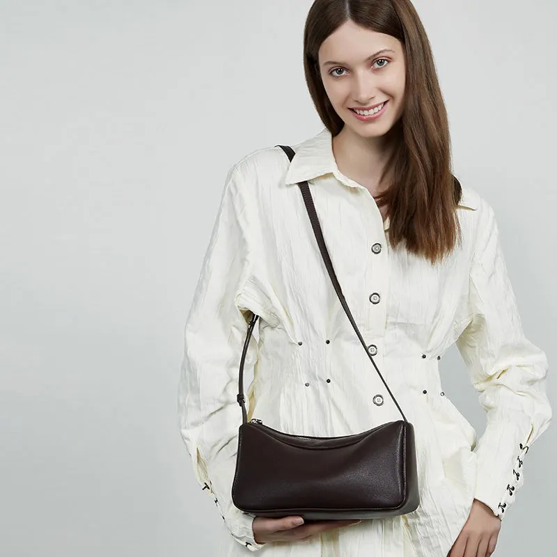 VANDEE Cow Leather Shoulder Bag Women's Multicolor-12