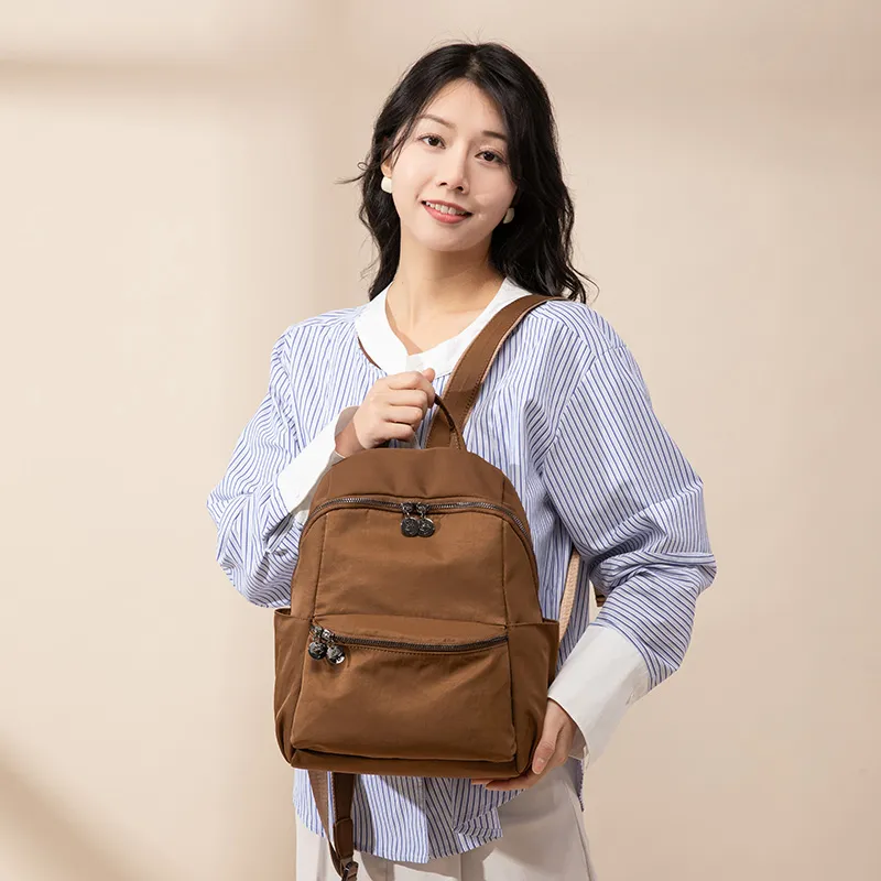 VANDEE Nylon Backpack Regular Women's Multicolor-28