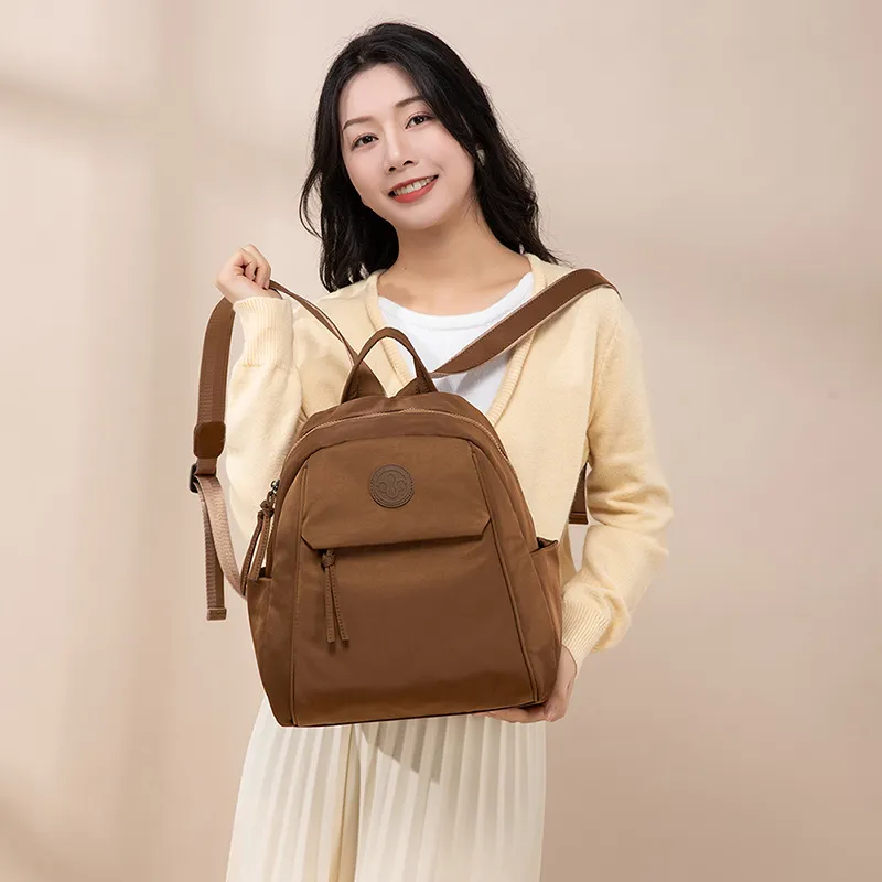 VANDEE Oxford Backpack Regular Women's Multicolor-19