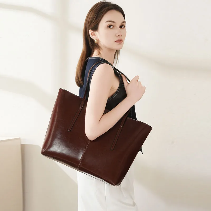 VANDEE Cow Leather Shoulder Bag Women's Multicolor-4