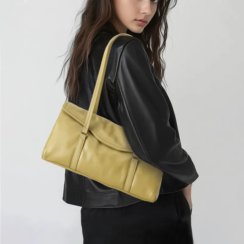 VANDEE Top Grain Cow Leather Shoulder Bag Regular Women's Multicolor-1