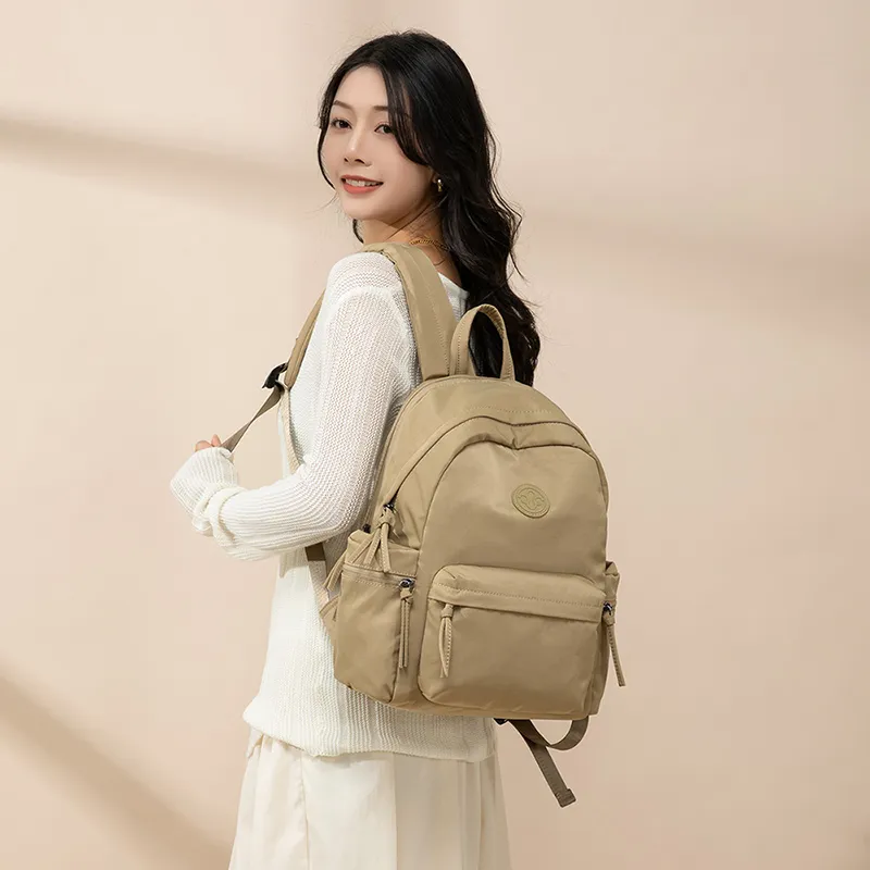 VANDEE Nylon Backpack Unisex Multicolor-15
