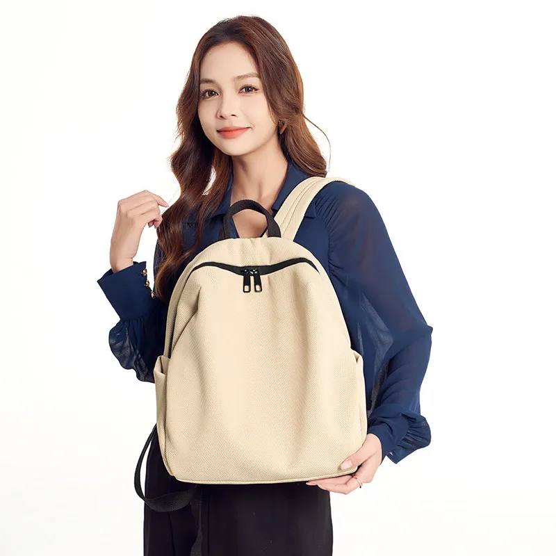 VANDEE Mesh Fabric Backpack Unisex Multicolor-3