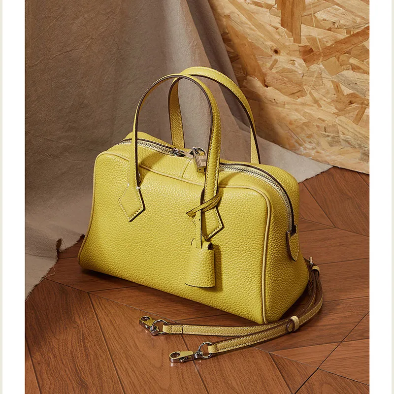 VANDEE Cow Leather One Shoulder Handbag Women's Multicolor-19