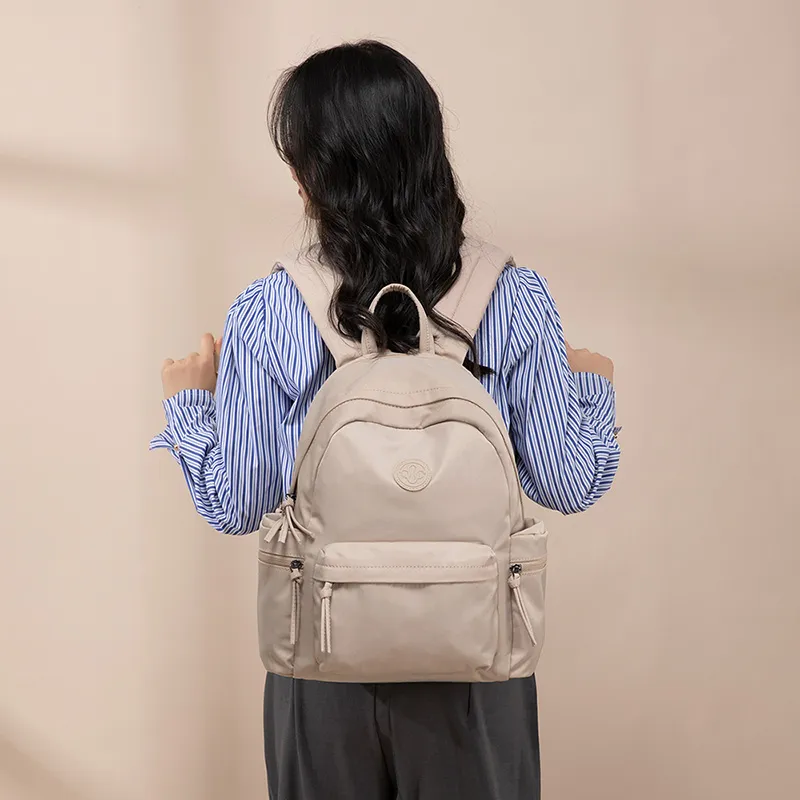 VANDEE Nylon Backpack Unisex Multicolor-5