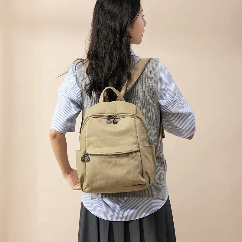 VANDEE Nylon Backpack Regular Women's Multicolor-25