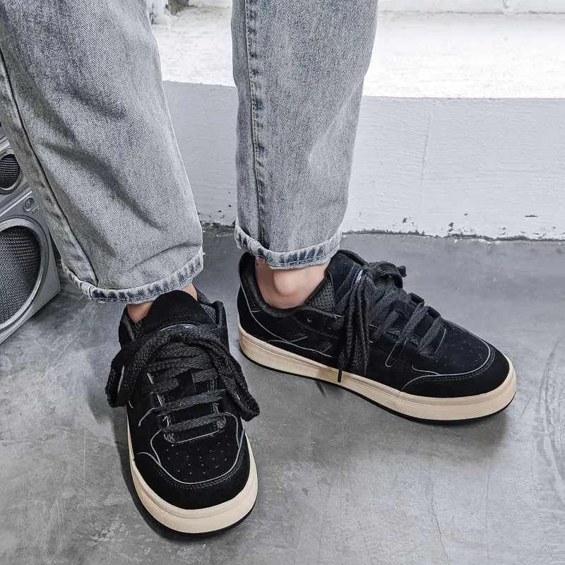 HACKBUTEER Golden Snake Collection Low-Top Skateboard Shoes Men's-19