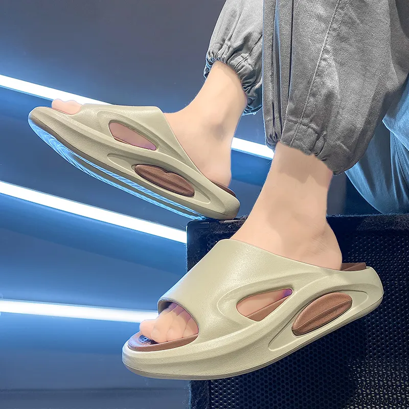 HACKBUTEER Slide Slippers Men's-7
