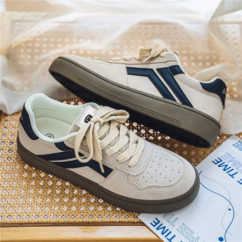HACKBUTEER Low Top Skateboard Shoes Men's Box Included-6