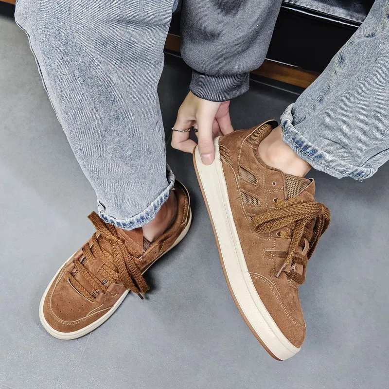 HACKBUTEER Golden Snake Collection Low-Top Skateboard Shoes Men's-9