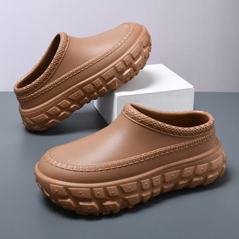 HACKBUTEER Closed Toe Slippers Unisex-10