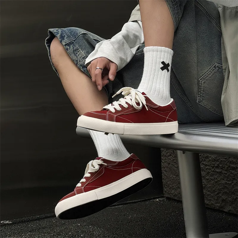 HACKBUTEER Low Top Skateboard Shoes Unisex Box Included-16