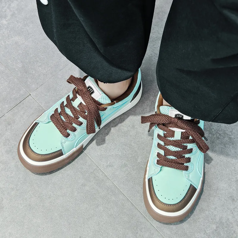 HACKBUTEER Low Top Skateboard Shoes Men's Box Included-17