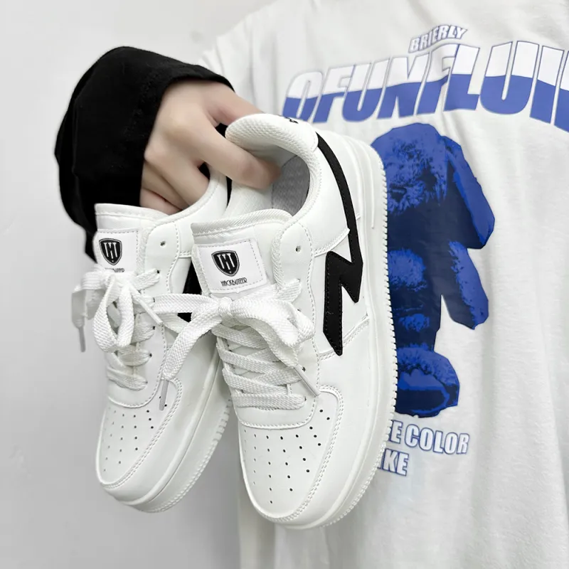HACKBUTEER Anti-Slip And Wear-Resistant Lightweight Low-Top Skateboard Shoes Unisex Box Included-3